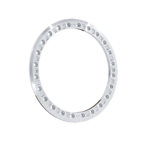 KMC 18" BL RING SLOTTED - MACHINED