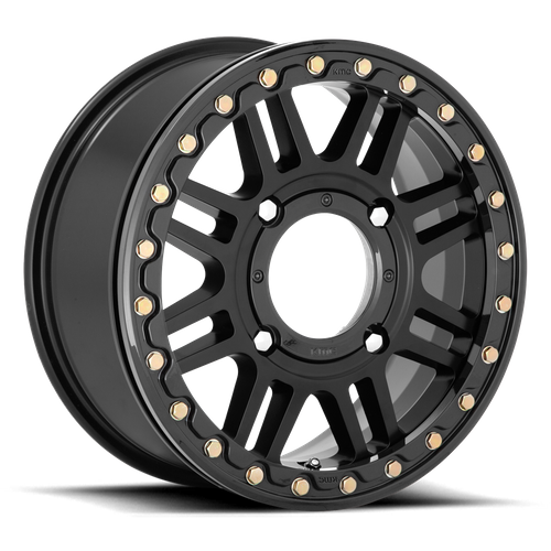 CAGE UTV BL 15X10 4X137 S-BLK BLK-RG +0