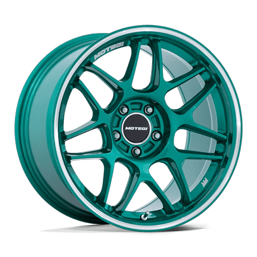Motegi TSUBAKI Hokkaido Green W/ Machined Lip wheel