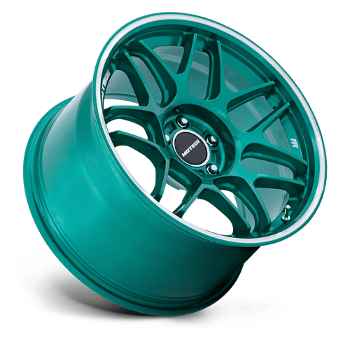 Motegi TSUBAKI Hokkaido Green W/ Machined Lip wheel view 2