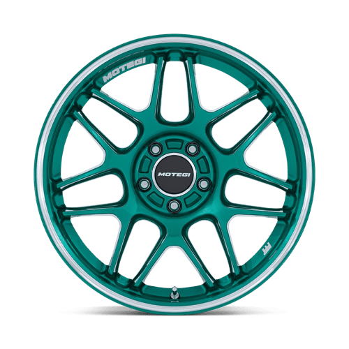 Motegi TSUBAKI Hokkaido Green W/ Machined Lip wheel view 3