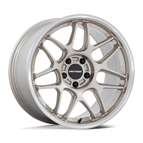 Motegi TSUBAKI Motorsport Gold W Machined Lip wheel
