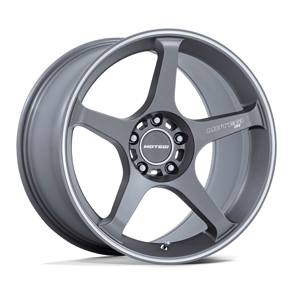 Motegi BATTLE V Gunzilla W Machined Lip Stripe wheel view 4