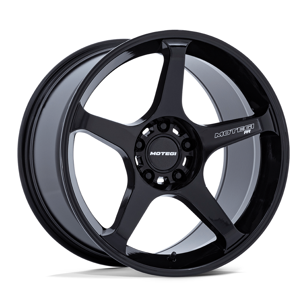 Motegi BATTLE V Blackbird Metallic wheel view 4