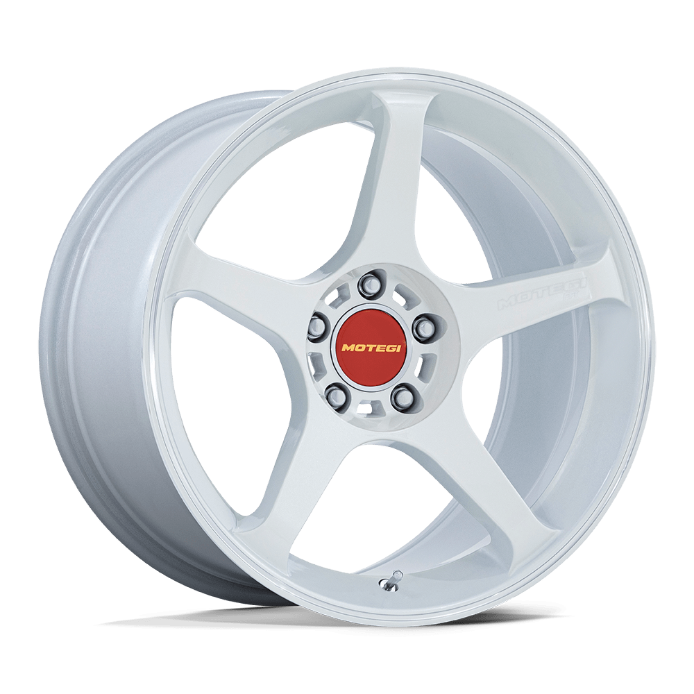 Motegi BATTLE V Matsuri White Pearl Mach Lip wheel view 4