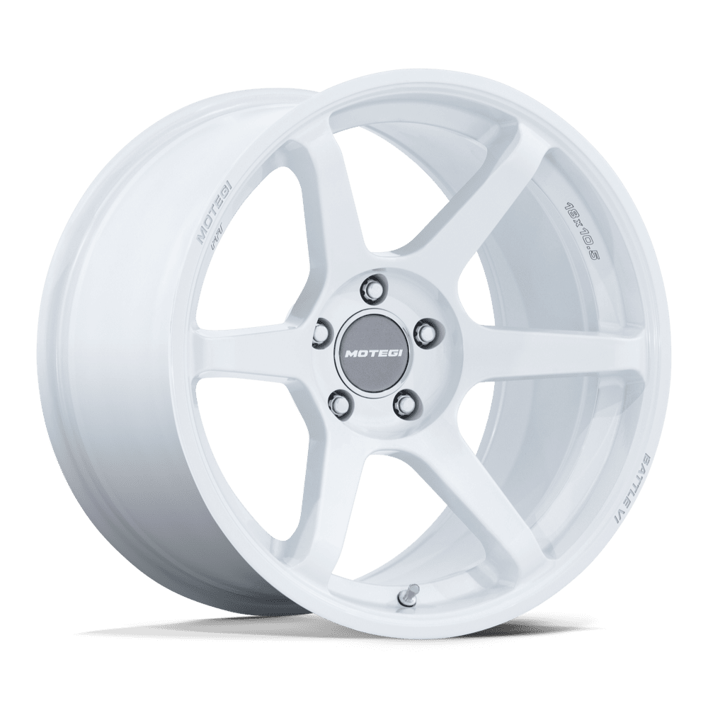 Motegi BATTLE VI Matsuri White Pearl wheel view 4
