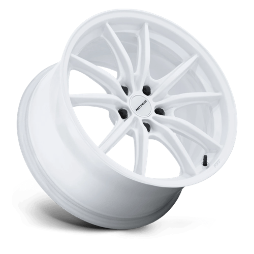 Motegi ZENTOKU Gloss White wheel view 2