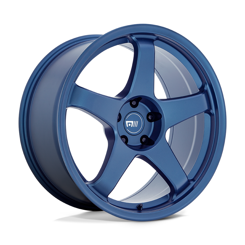Motegi CS5 Satin Metallic Blue wheel view 2