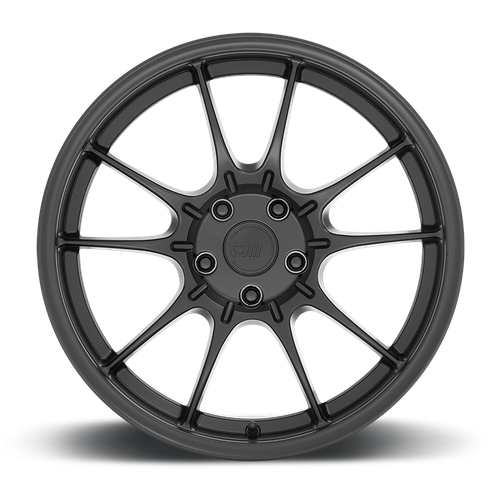 Motegi SS5 Satin Black wheel view 3