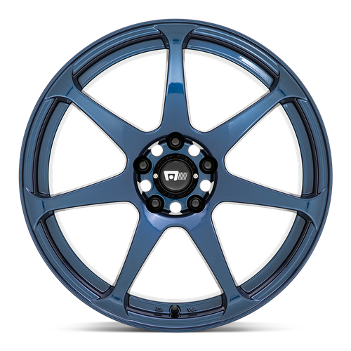 Motegi BATTLE Midnight Blue wheel view 3