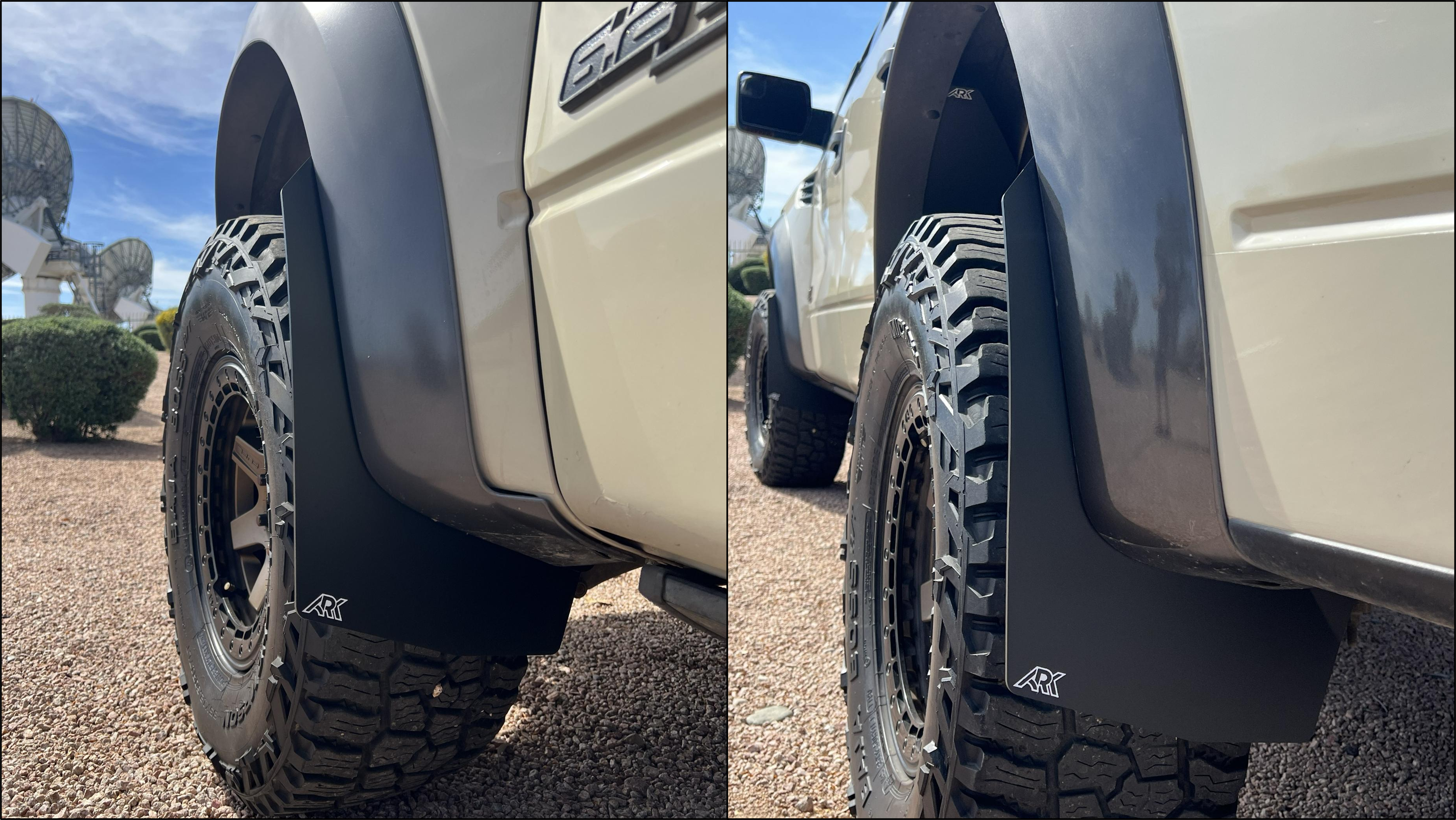 2010-2014 Ford Raptor TriXpoly Mid-Mudflaps