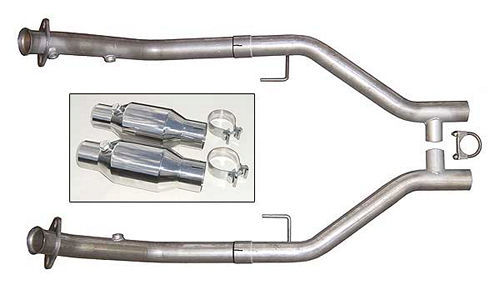Pypes Performance exhaust 05-10 Mustang H-Pipe w/Cats