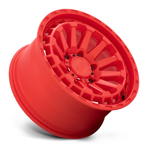Black Rhino RAID Gloss Red wheel view 2