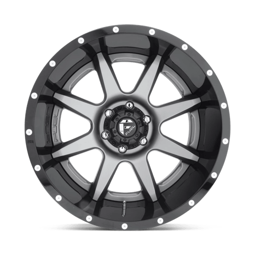 D238 20X10 8X6.5 MT-GNMTL-BL -19MM