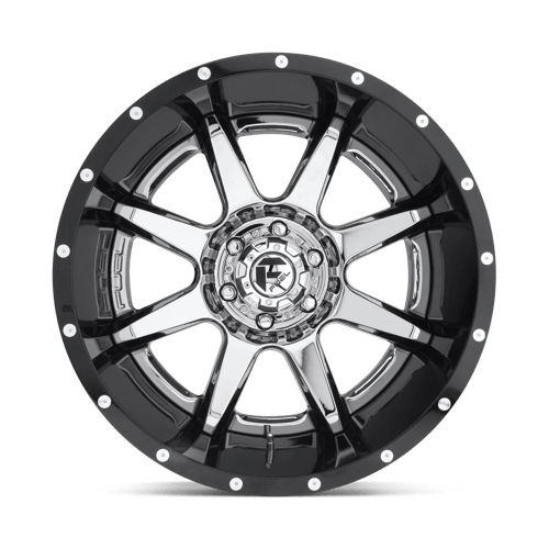 D247 22X12 8X6.5 CHR-PLATED-GBL -44MM