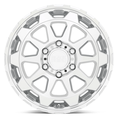Black Rhino ROTOR Gloss Silver w/Mirror Cut Face wheel view 3