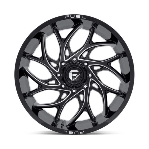 FF78 24X11 8X170 125.1 +0 BLACK RED LEFT