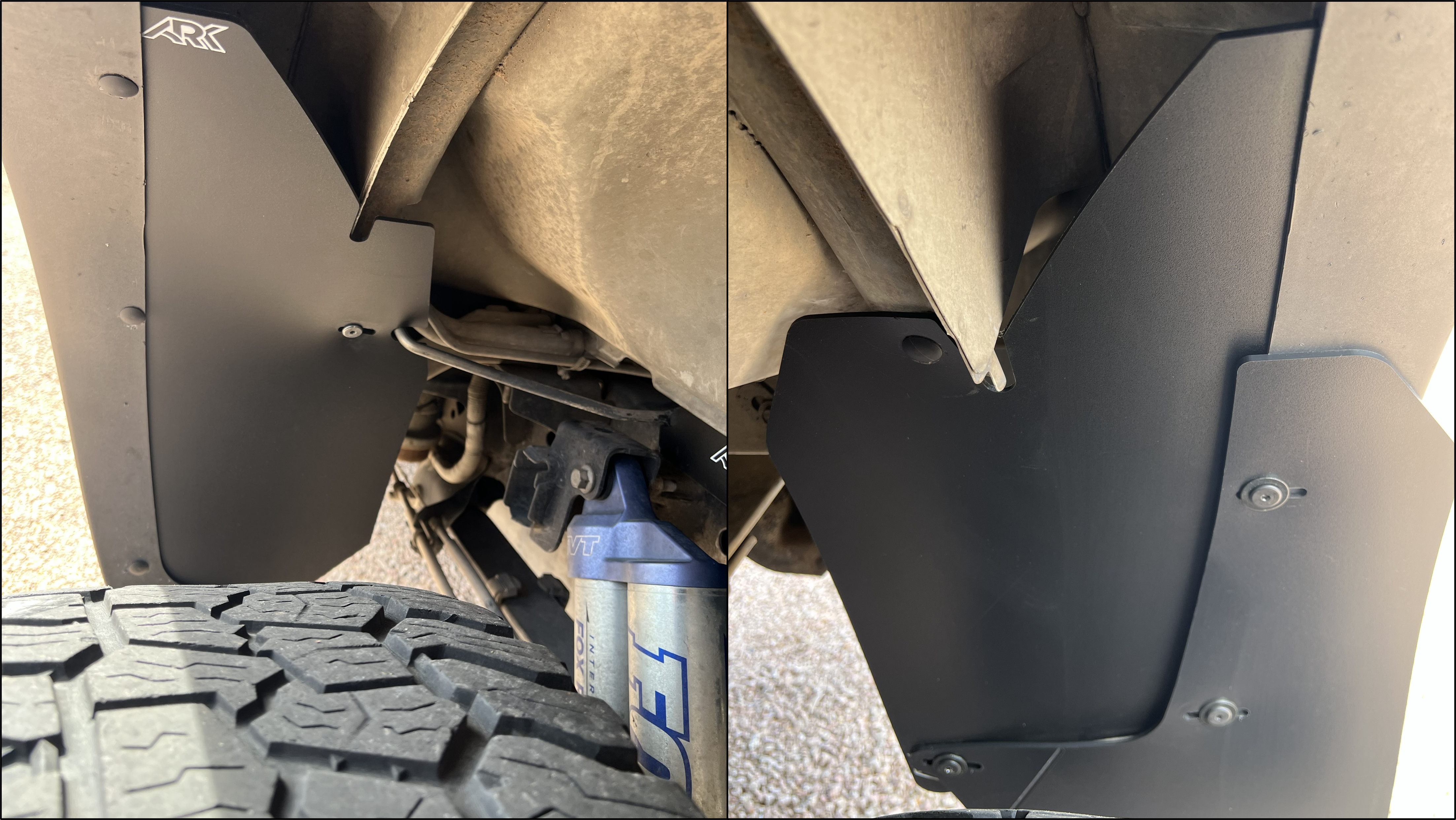 2010-2014 Ford Raptor TriXpoly Rear Gap Fillers