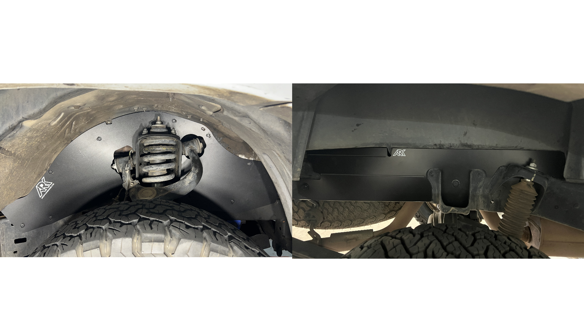 Ark Splash Guards 2020+ Toyota Highlander TriXPoly Micros Flares