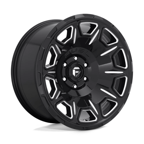 D688 20X9 6X5.5 GL-BLK-MIL 01MM