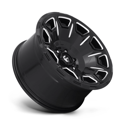 D688 17X9 6X5.5 GL-BLK-MIL -12MM
