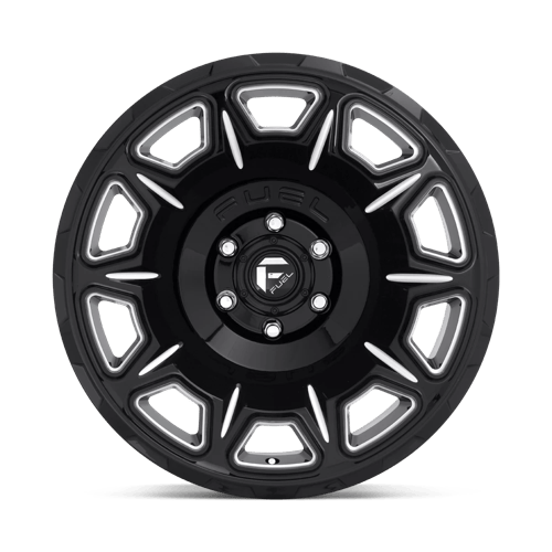 D688 20X9 5X5.0 GL-BLK-MIL 01MM