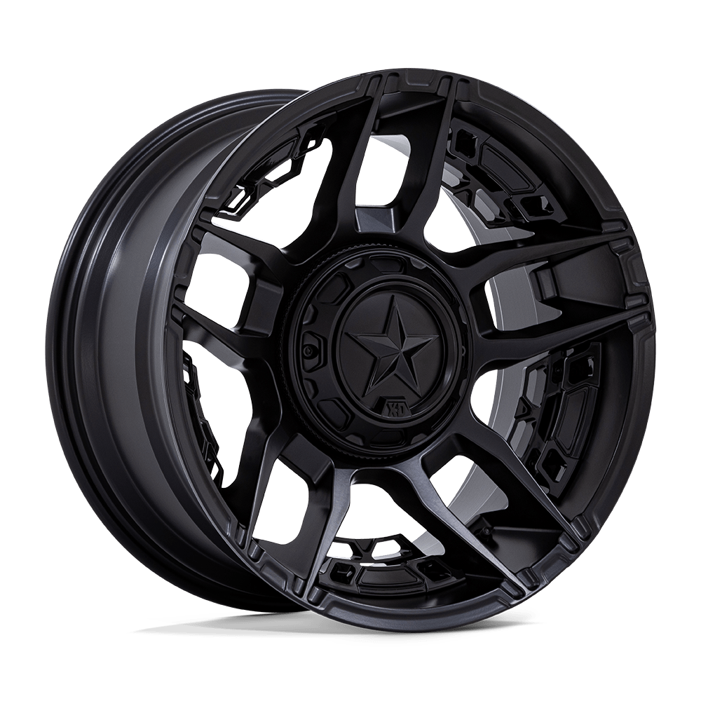 XD SLASH Matte Black wheel view 4
