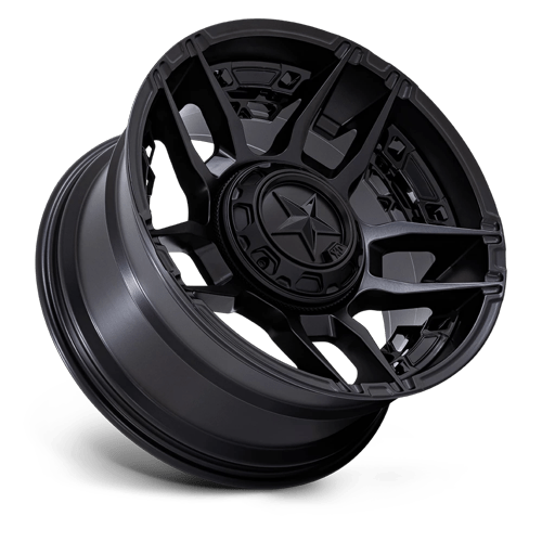 XD SLASH Matte Black wheel view 2