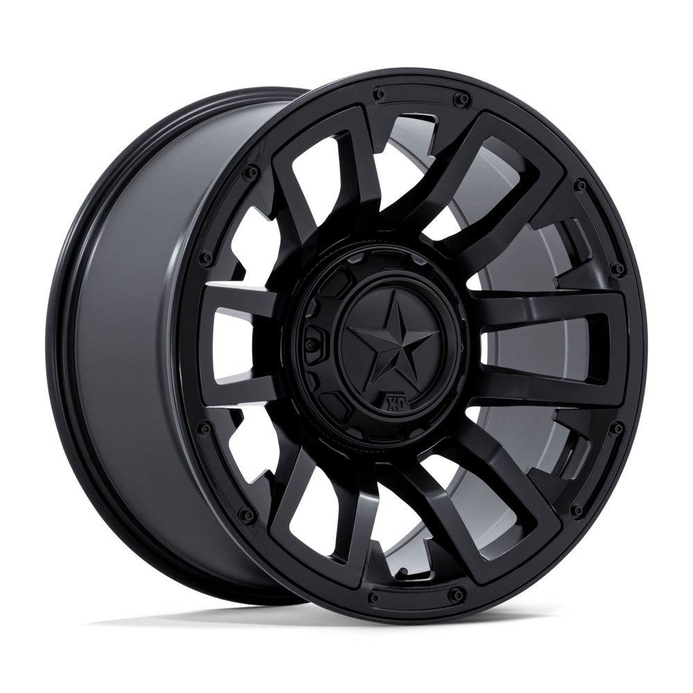 XD COLOSSUS Matte Black wheel view 4