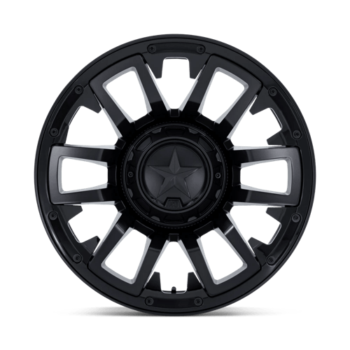 XD COLOSSUS Matte Black wheel view 3