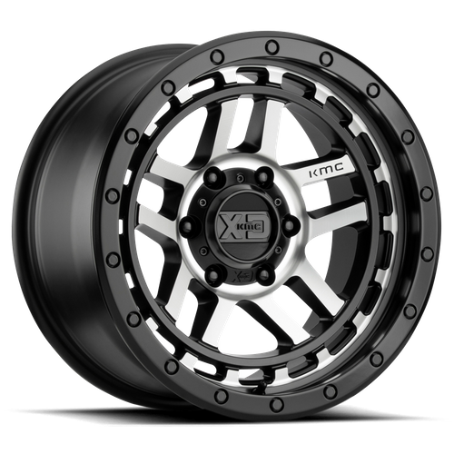 XD RECON Satin Black Machined wheel