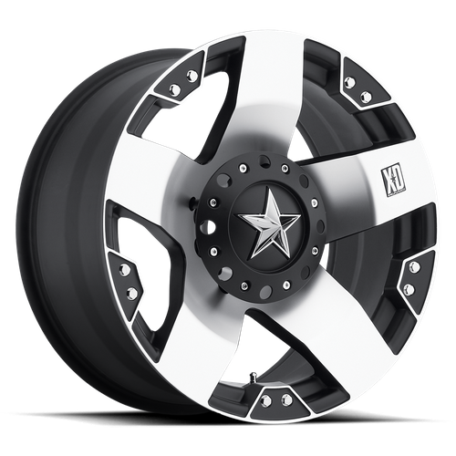 XD ROCKSTAR Machined Face W/ Blk Windows wheel
