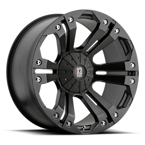 XD MONSTER Matte Black wheel