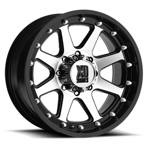 XD ADDICT Matte Black Machined wheel