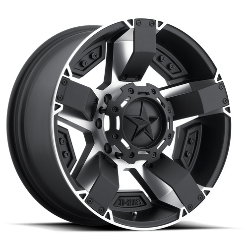 XD ROCKSTAR II Matte Black Mach W/ Accents wheel