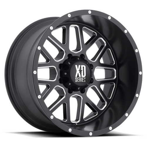 XD GRENADE Satin Black Milled wheel