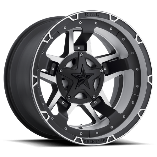 XD ROCKSTAR III Matte Black Machined wheel