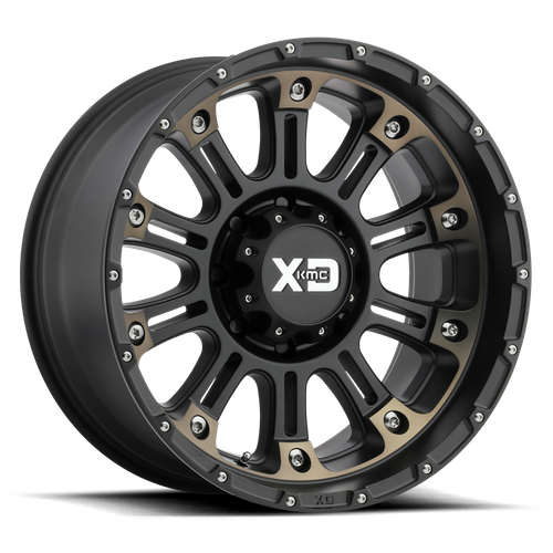 XD HOSS II Satin Black Mach W/ Dark Tint wheel