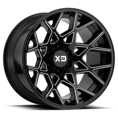 XD CHOPSTIX Gloss Black Milled wheel