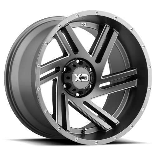 XD SWIPE Satin Gray Milled wheel