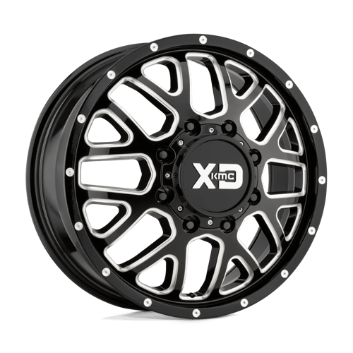 XD GRENADE DUALLY Gloss Black Milled wheel view 3