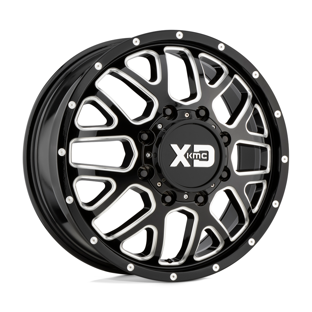 XD GRENADE DUALLY Gloss Black Milled wheel view 4
