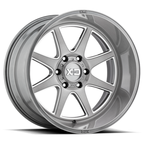 XD PIKE Titanium Brushed Milled wheel