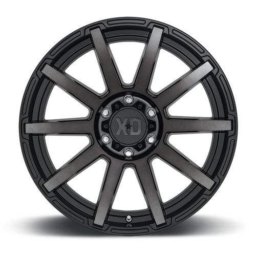 XD OUTBREAK Satin Black W/ Gray Tint wheel view 4