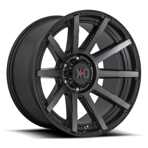 XD OUTBREAK Satin Black W/ Gray Tint wheel view 2