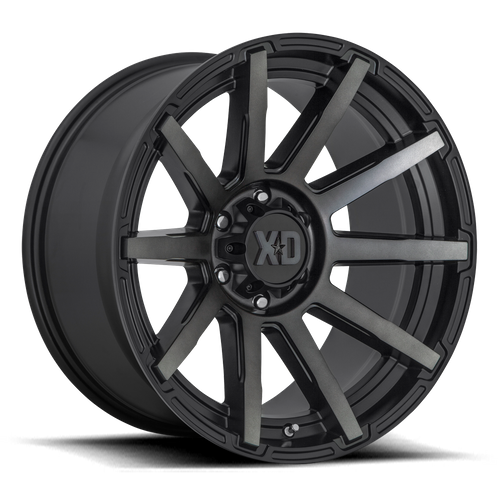 XD OUTBREAK Satin Black W/ Gray Tint wheel