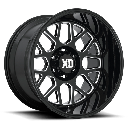 XD GRENADE II Gloss Black Milled wheel