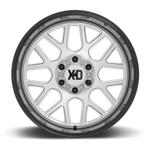 XD GRENADE II Brushed Milled W/ G-Black Lip wheel view 4