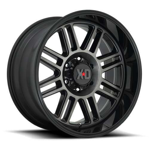 XD CAGE Gloss Black W/ Gray Tint wheel view 2