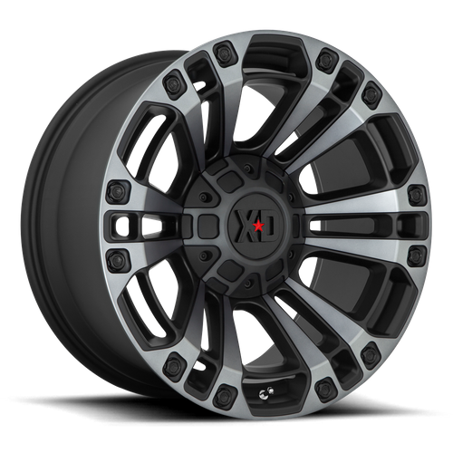 XD MONSTER 3 Satin Black W/ Gray Tint wheel view 2